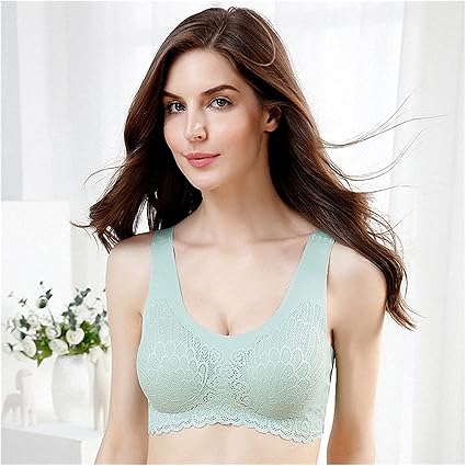 Sports Bra-Thai Latex Bra Women One Piece Wire Free Seamless Underwear Comfortable Sports Bras