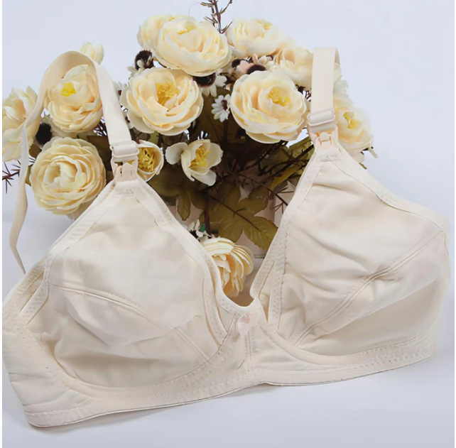 Stage Wireless Nursing Bra Front Opening Buckle Full Cup Breast Feeding Bra