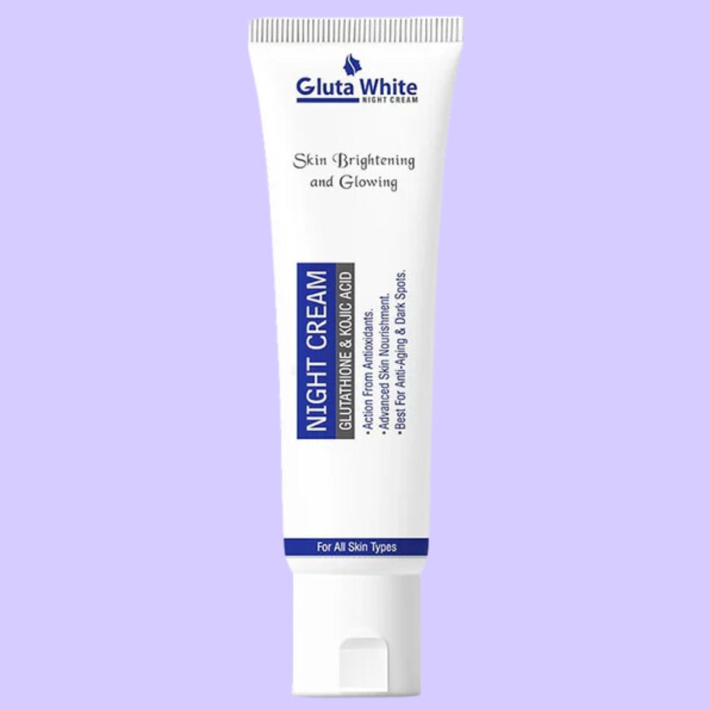 Gluta White Night Cream Tube Pack