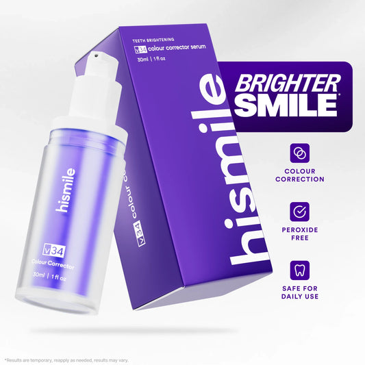 Hismile v34 Color Corrector Serum - Instant Teeth Whitening