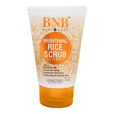BNB Rice Extract Brightening Skincare Kit | Face Wash, Scrub & Mask for Glowing Skin
