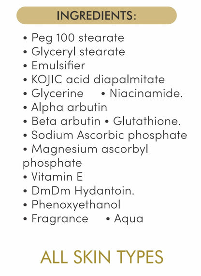 Gluta White Serum for Face Whitening & Brightening