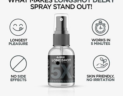 5X Long Shot Delay Spray ( 💯  Genuine)