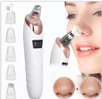 5-in-1 Rechargeable Pore Cleaner – Gentle Suction Facial Care Tool